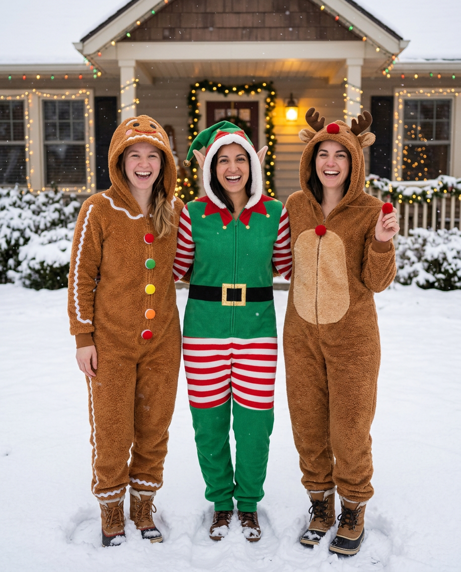 JollyZips-Christmas Onesie